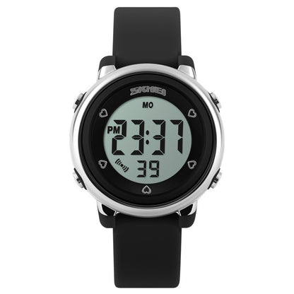 led light waterproof electronic watch