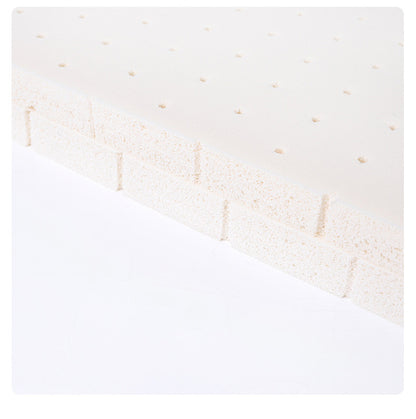 Natural latex pillow heightening pad