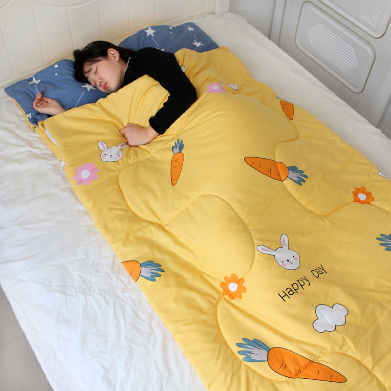 Adult indoor single summer thin sleeping bag