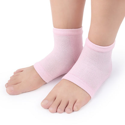 Mesh gel anti-drying heel socks heel protection socks socks men and women after socks socks breathable sweat spot
