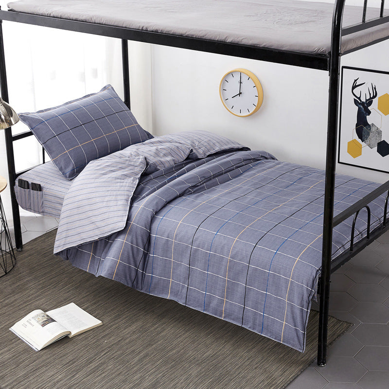 Student dormitory cotton non-slip three-piece suit