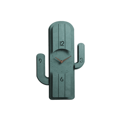 Nordic Wooden Clock Wall Clock Living Room Personality Creativity