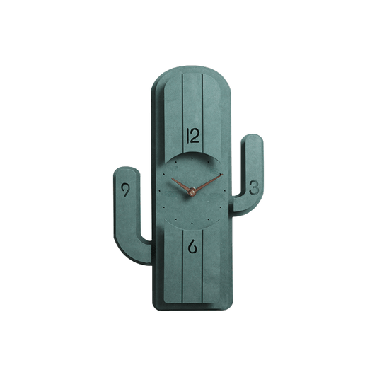 Nordic Wooden Clock Wall Clock Living Room Personality Creativity