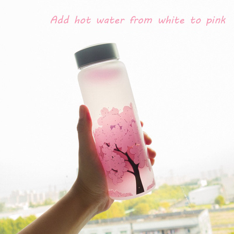 Color changing glass water glass