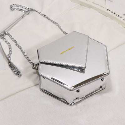 French niche diagonal bag female wild ins chain bag