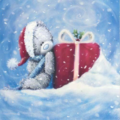 Christmas Special 5D Diamond Painting - Teddy For Christmas