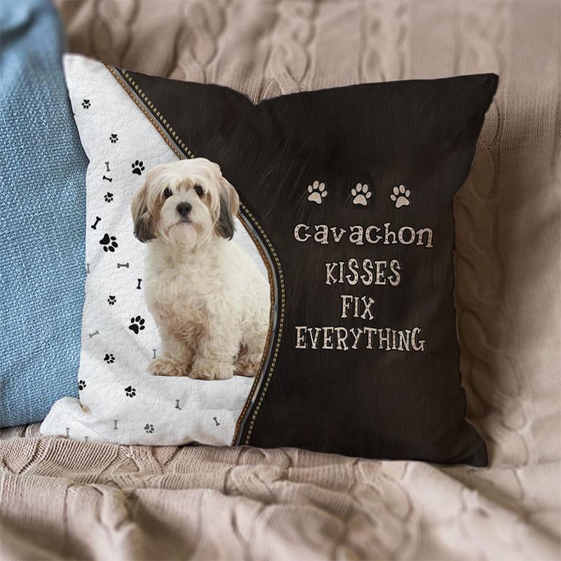Linen Pillowcase Sofa Cushion Peach Skin Pillowcase