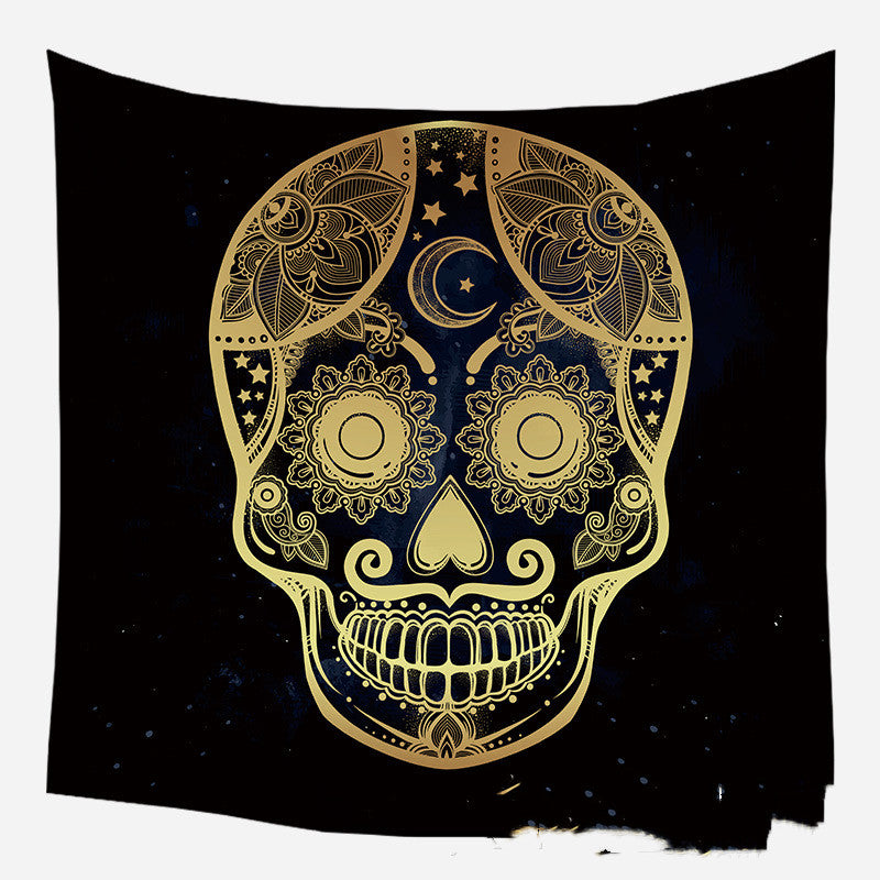 European medieval decorative hanging cloth