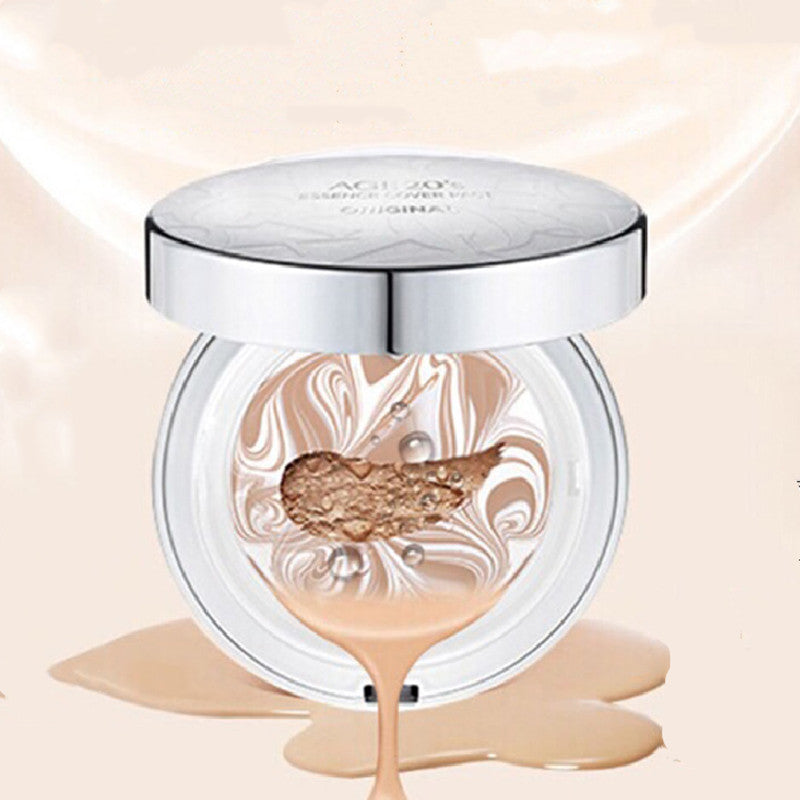 Water-color wet powder cream two-color air cushion