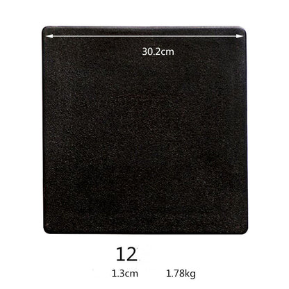 Matte black western food tableware
