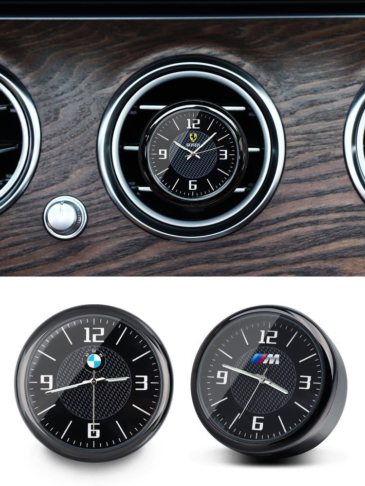 Car clock digital luminous quartz watch