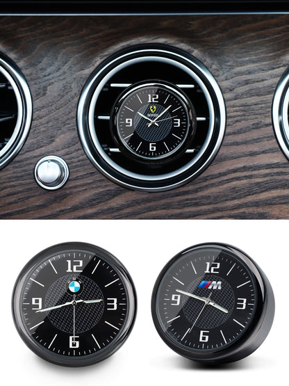 Car clock digital luminous quartz watch