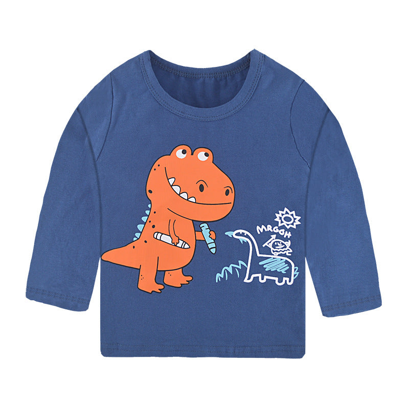 Cartoon cotton children's top