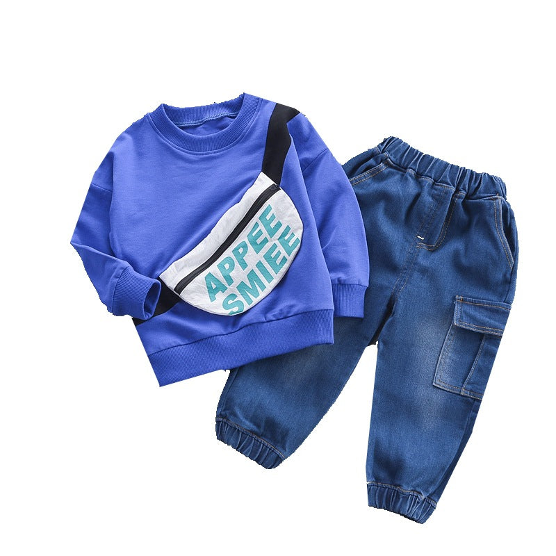 Long sleeve t-shirt suit