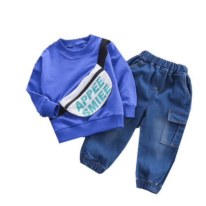 Long sleeve t-shirt suit