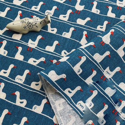 Ins linen fabric tablecloth curtain flower cloth