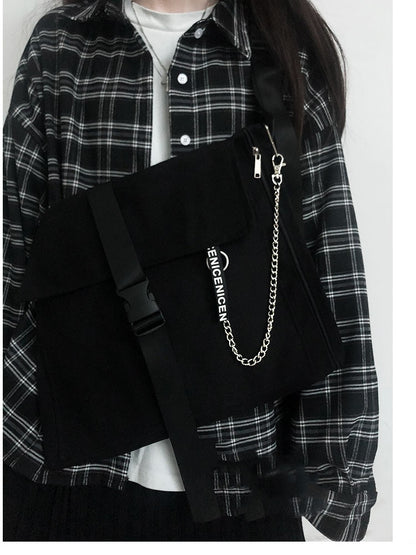All-match crossbody canvas