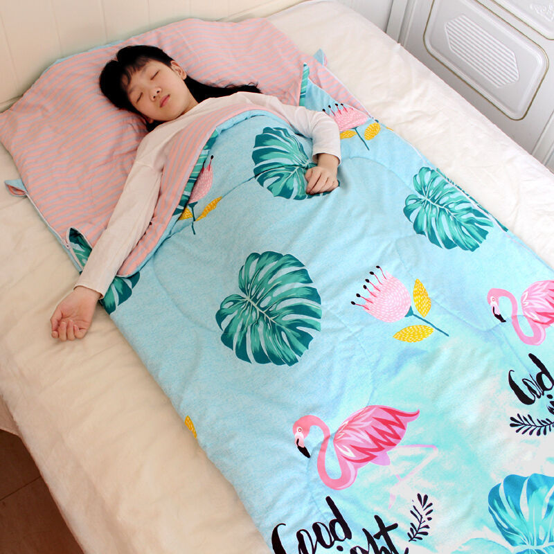 Adult indoor single summer thin sleeping bag
