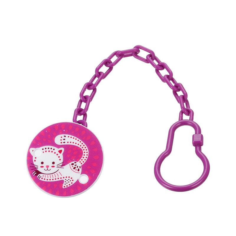 Pacifier Chain Clip Anti Dropping Chain Gutta Percha Chain