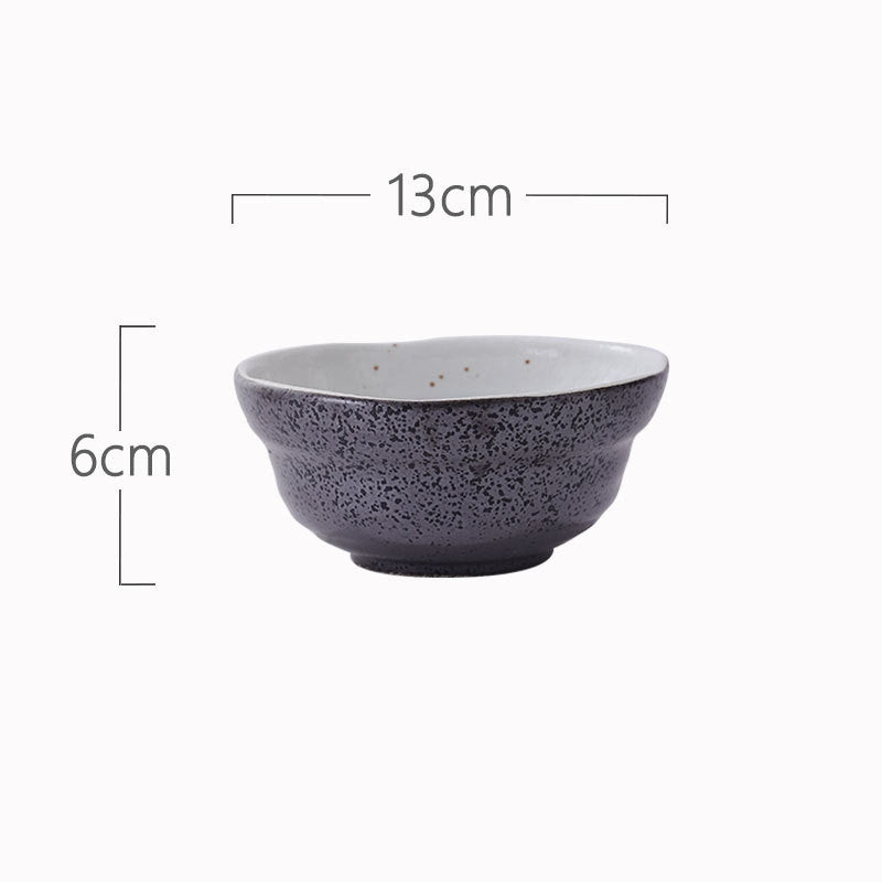 Creative Underglaze Color Tableware Household Dessert Ramen Bowl