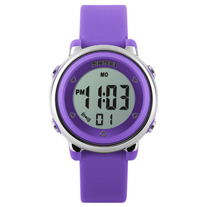 led light waterproof electronic watch