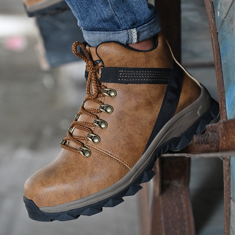 Comfortable Work Shoes With Non-slip Soft Sole