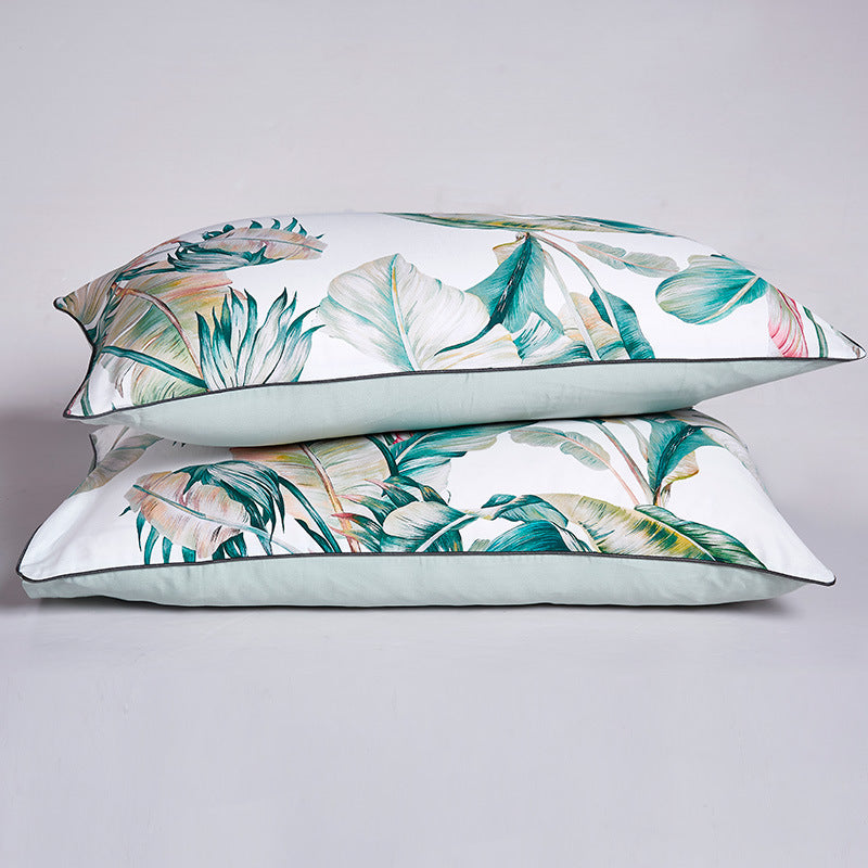 60s long-staple cotton plant four-piece set