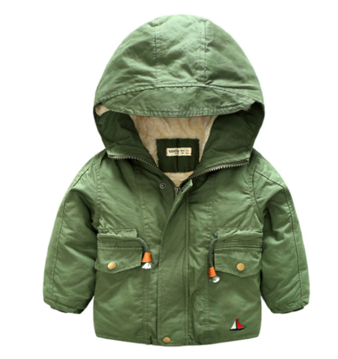 Children's hooded coat