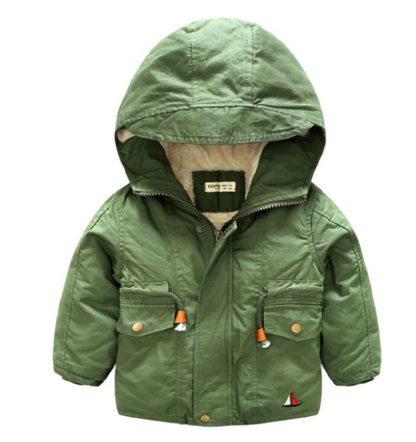 Children's hooded coat
