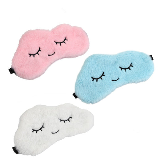 Cartoon embroidered blindfold