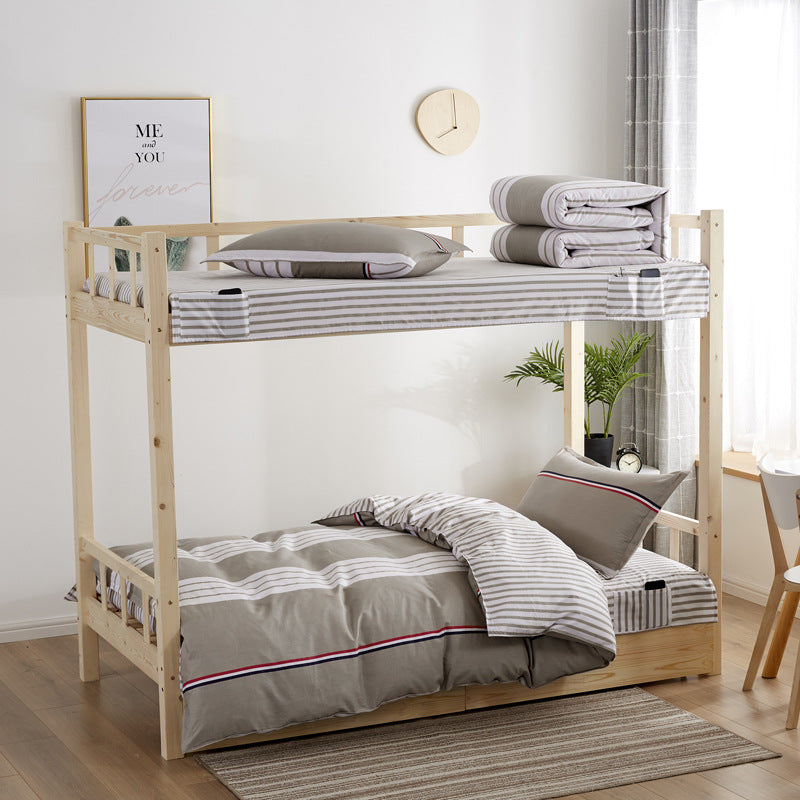 Student dormitory cotton non-slip three-piece suit