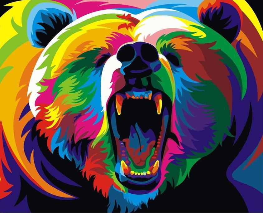 Hand-painted DIY digital painting