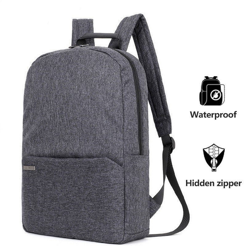 Men's simple casual backpack