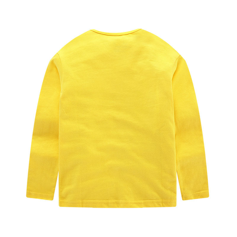 European and American Boys' Bottoming Shirt Cotton