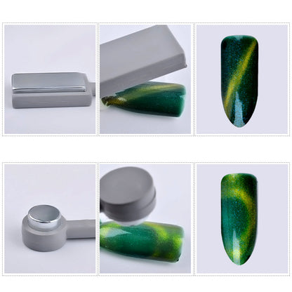 Double head strong cat eye magnet