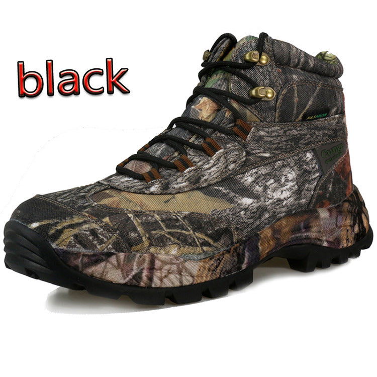 Men's high top waterproof hiking shoes plus size
