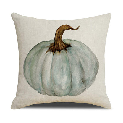 Linen cushion lumbar pillowcase