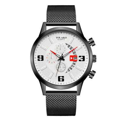 Fashion Big Digital Calendar Men's Watch