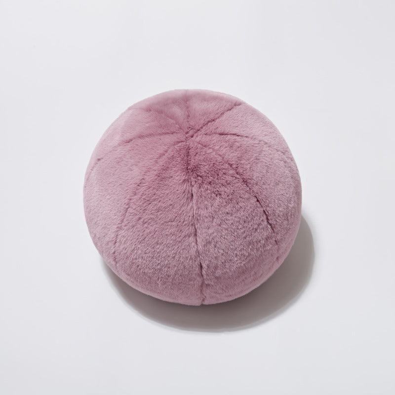 Round Plush Pillow Sofa Cushion Decoration