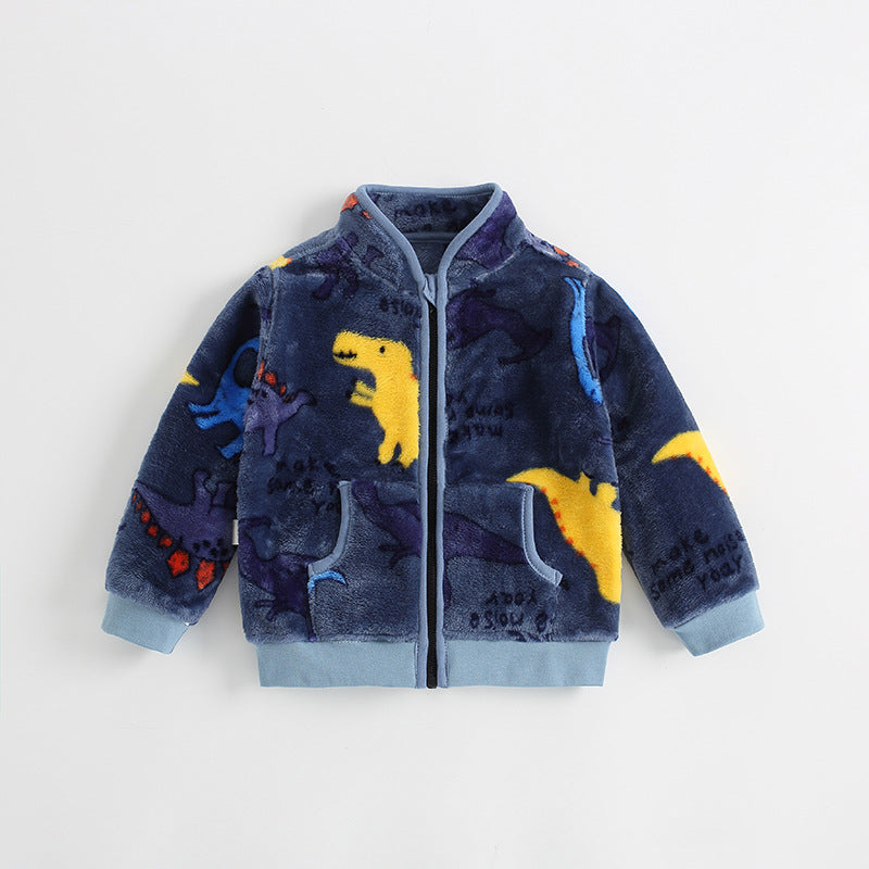 Children's Flannel Western Style Top Coat