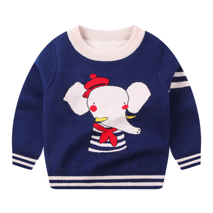 Children's knitted sweater