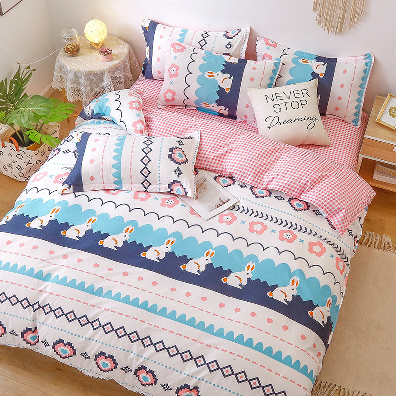 Four-piece bed
