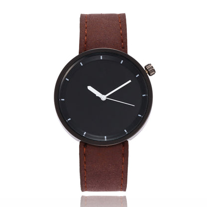 Retro Fashion Frosted Belt Simple Quartz Watch