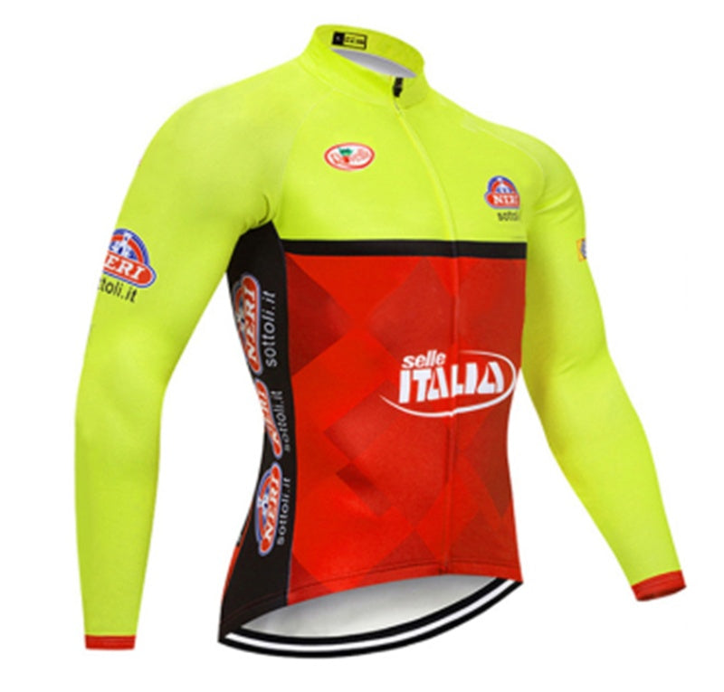 Yellow Logo Men's Cycling Jersey Clothing Pants Men's