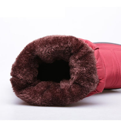Women's Plus Size Waterproof Cloth New Style Snow Boots