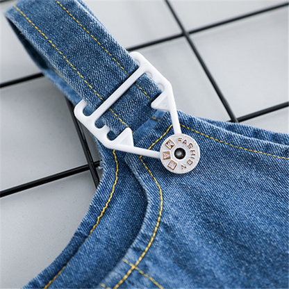 Baby denim strap set