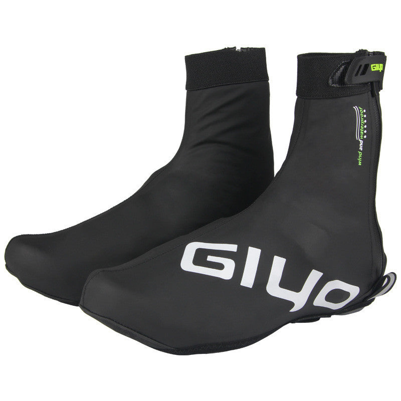 Bicycle riding shoe covers