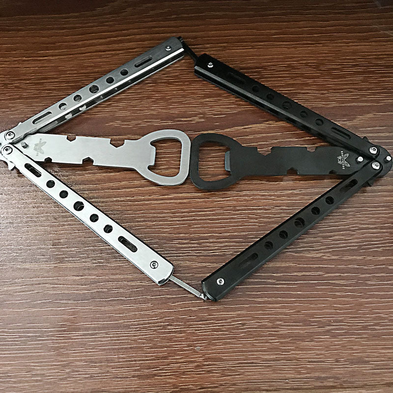 American Butterfly Knife Multifunctional Practice Bottle Opener
