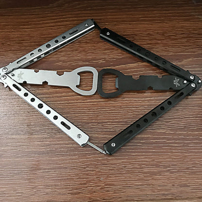 American Butterfly Knife Multifunctional Practice Bottle Opener