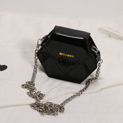 French niche diagonal bag female wild ins chain bag